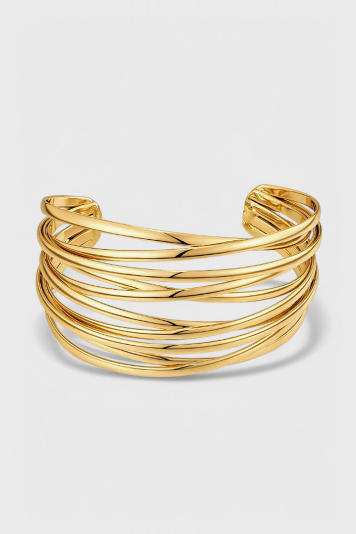 Pulseira de Arame em Camadas