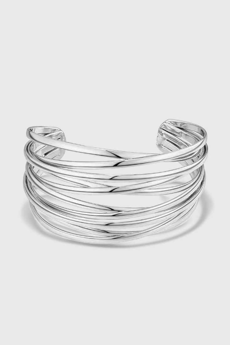 Pulseira de Arame em Camadas