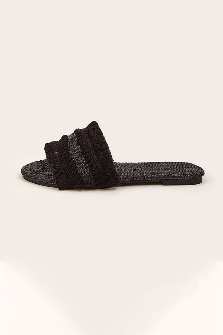 Zapatillas con Flecos
