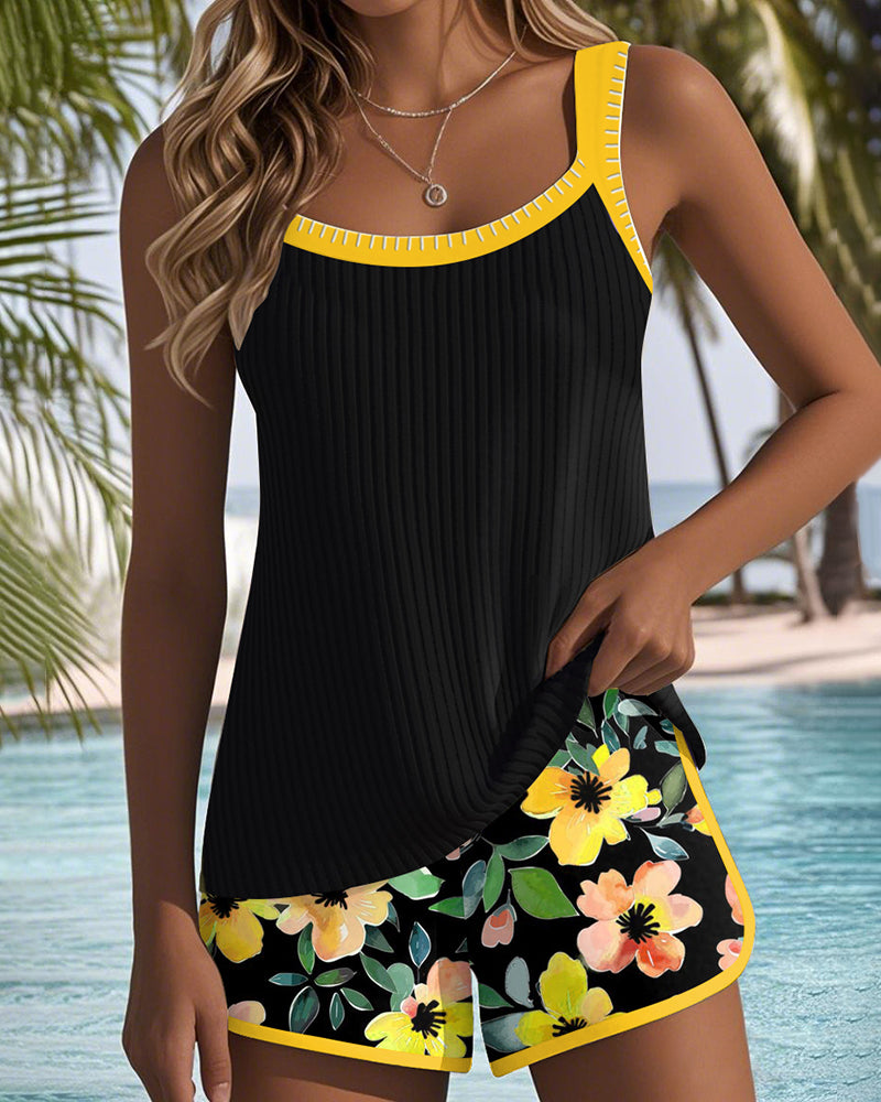 Lana® – Conjunto de tankini de dos piezas elegante