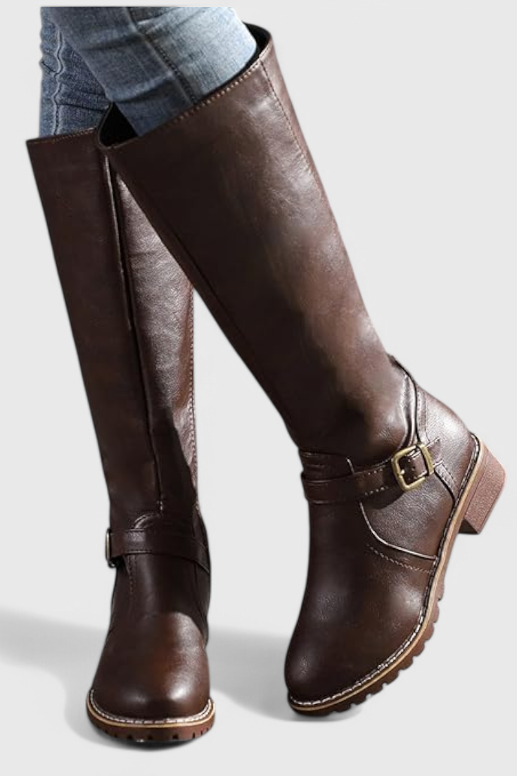 Sienna Botas de Montar Clásicas hasta la Rodilla