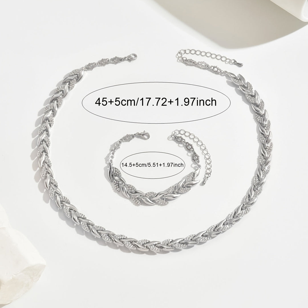 Verónica – Conjunto de Strass e Cristal