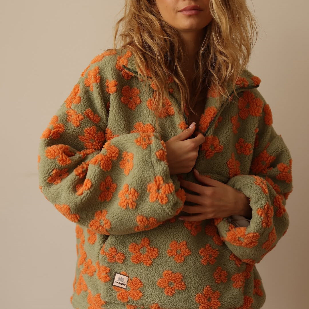 Vanessa | Camisola com estampado de flores