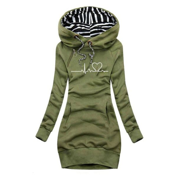 Sara | Vestido Estampado com Design Elegante