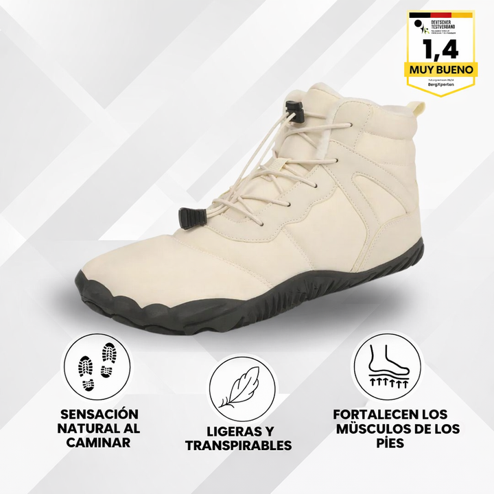 IceWalk - Sapatos termo-barefoot impermeáveis e que aliviam a dor