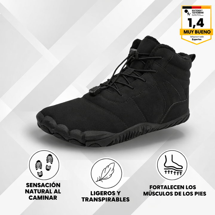 IceWalk - Sapatos termo-barefoot impermeáveis e que aliviam a dor