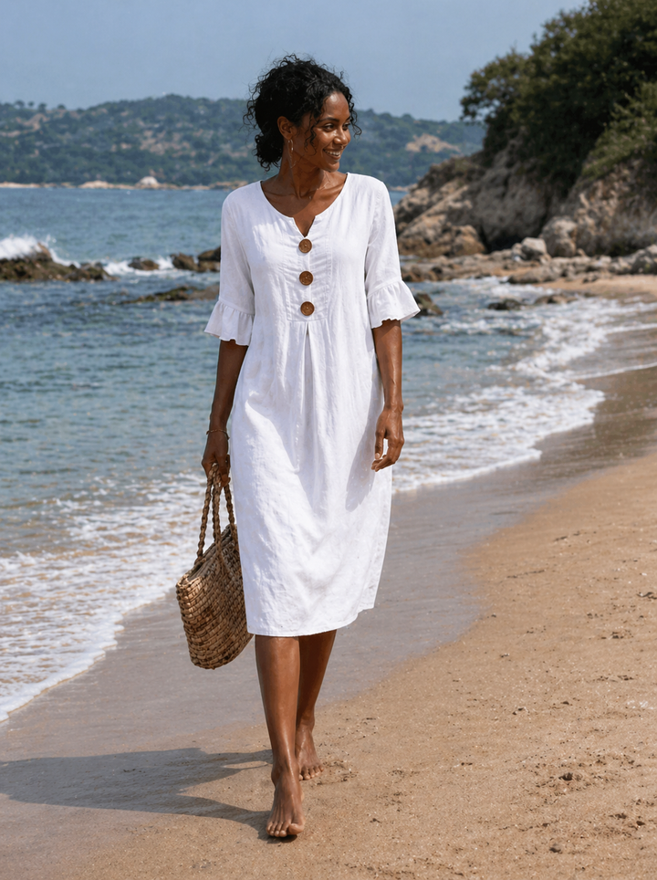 Vestido informal de mulher