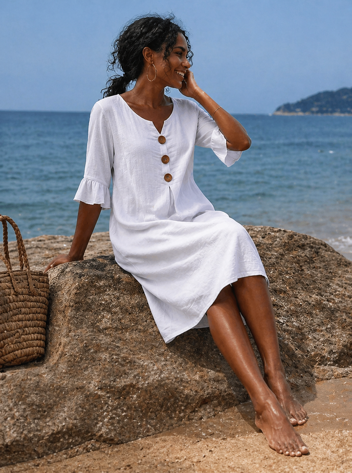 Vestido informal de mulher
