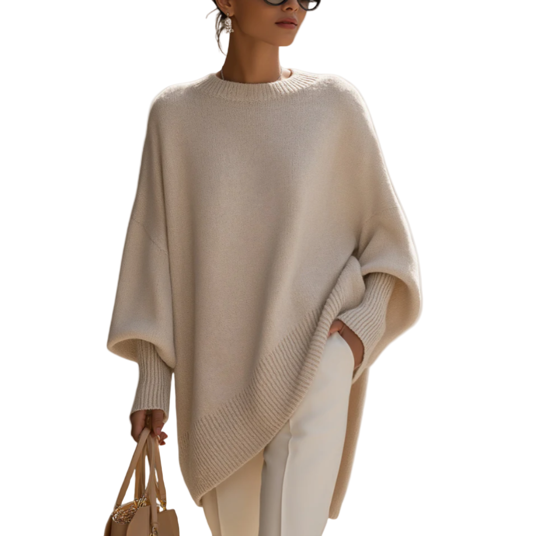 Livia | Oversize-Poncho-Suéter