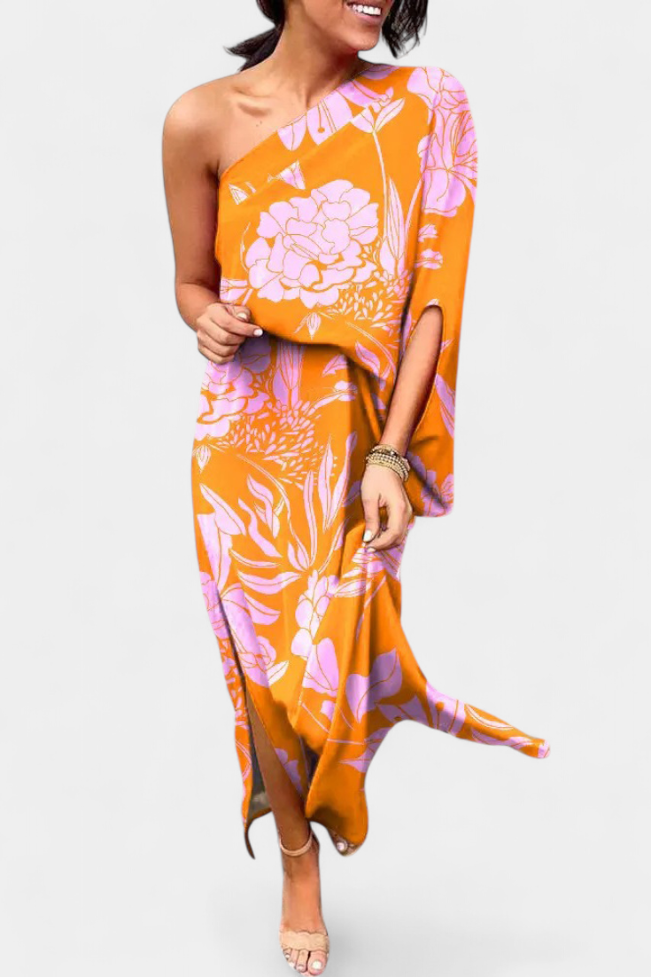 Carlena | Vestido de um ombro só