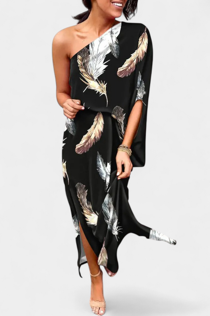 Carlena | Vestido de um ombro só