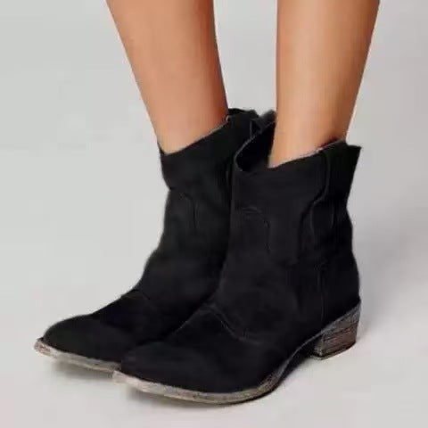 Carlota – Botins de camurça