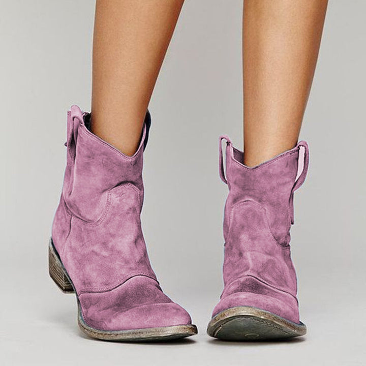 Carlota – Botins de camurça