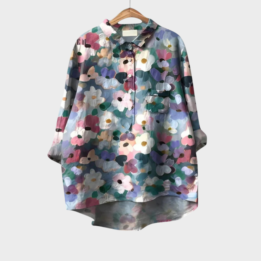 Elise | Elegante Camisa de Verão em Linho