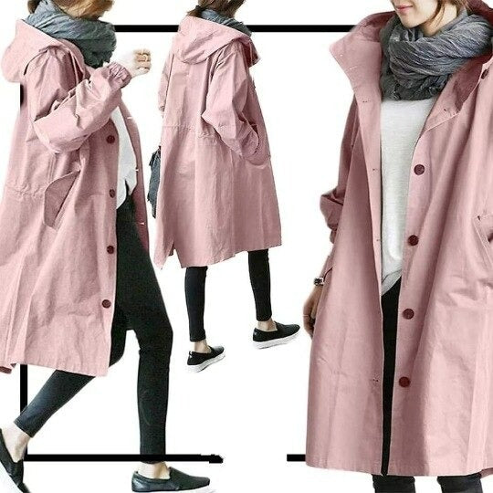 Samantha™ | Gabardina elegante e impermeável
