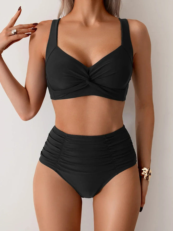 Lola® | Conjunto de Biquíni de Verão de Cintura Alta