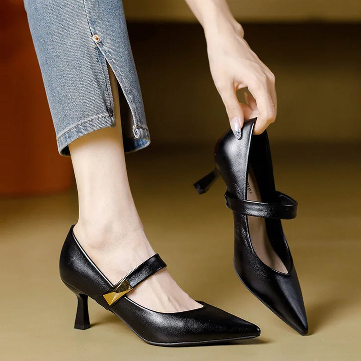 Sapatos de Salto Agulha Megan