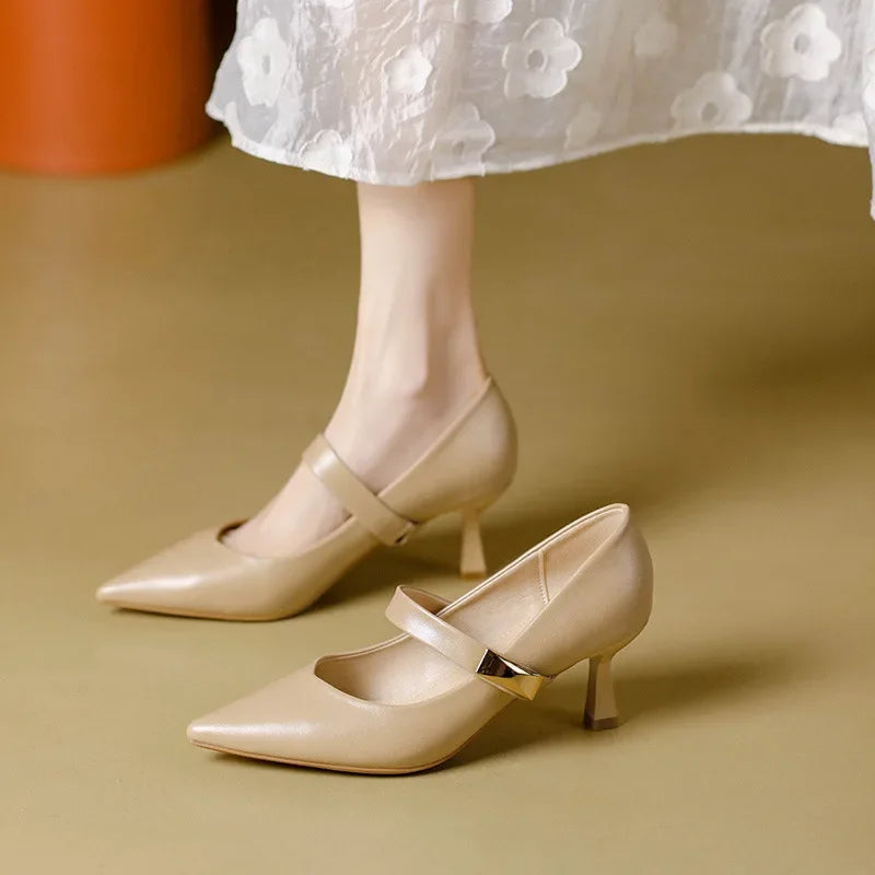 Sapatos de Salto Agulha Megan