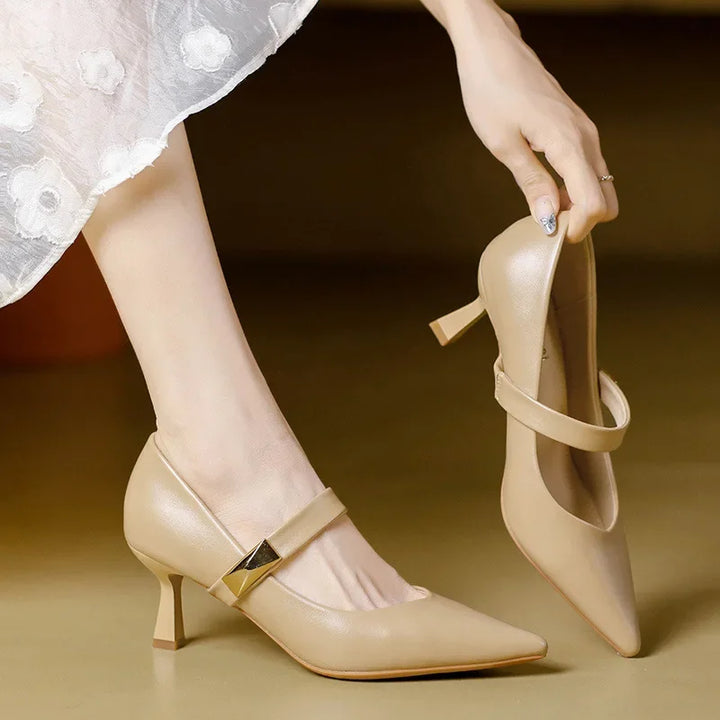 Sapatos de Salto Agulha Megan