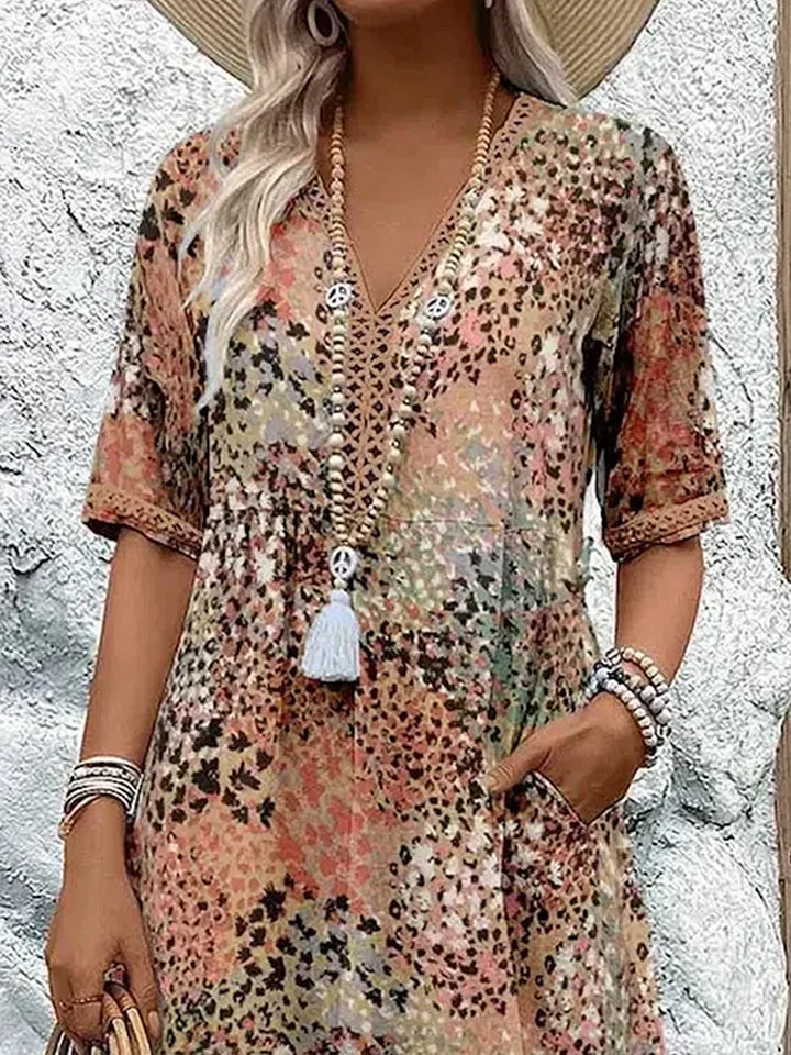 Lina | Vestido leve com decote em V