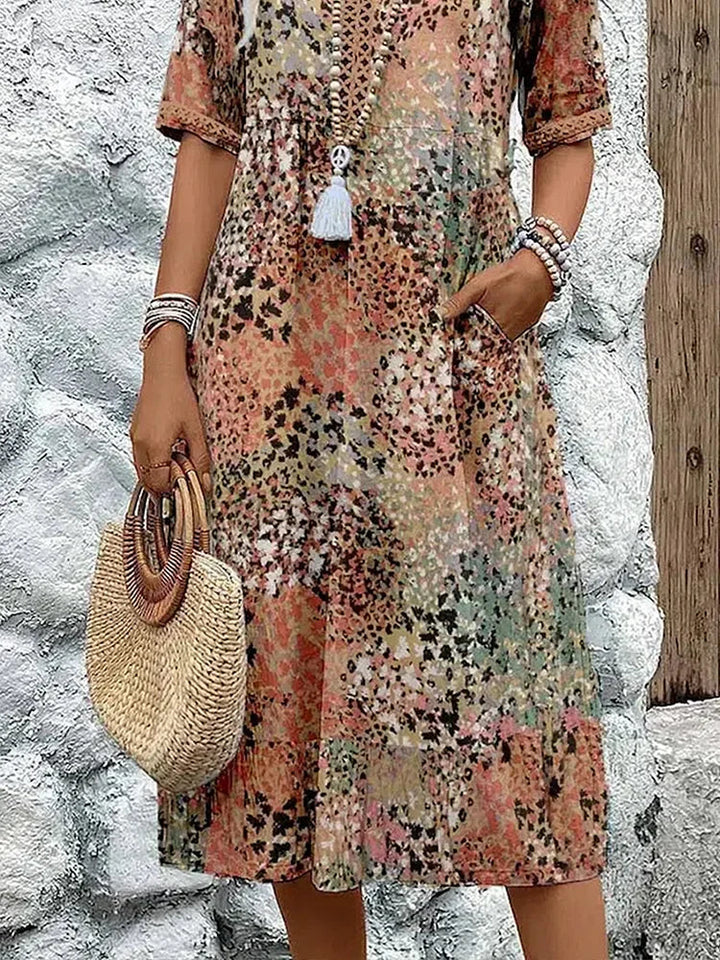 Lina | Vestido leve com decote em V