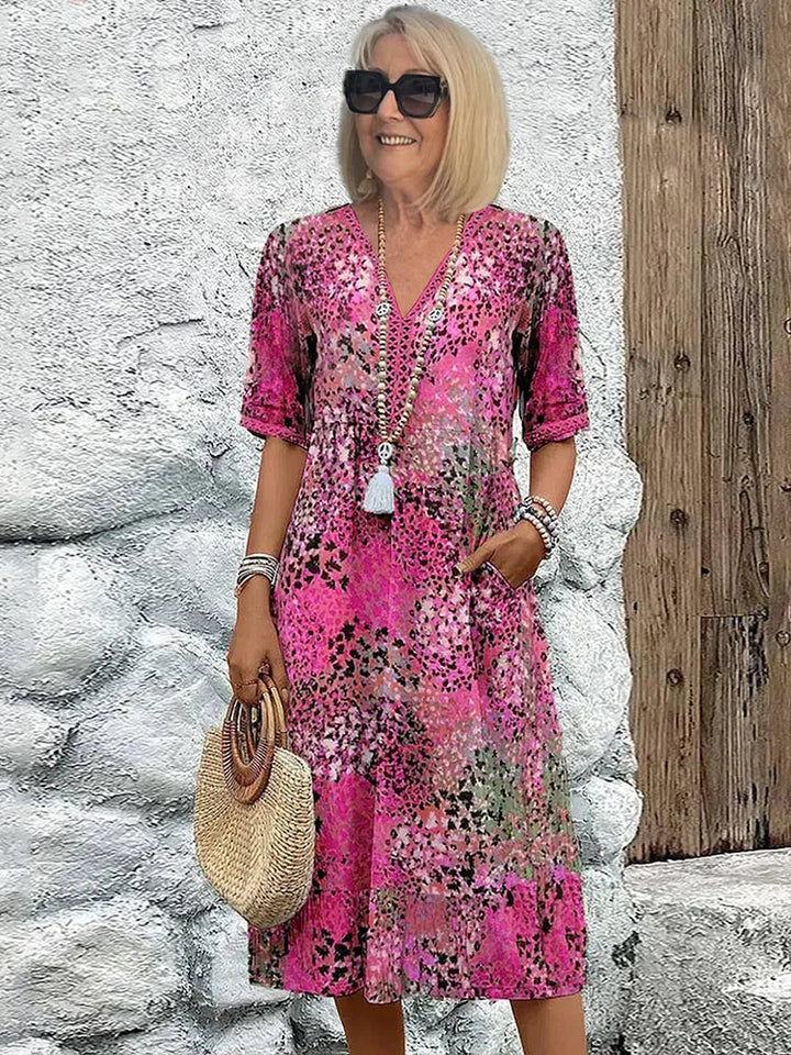 Lina | Vestido leve com decote em V