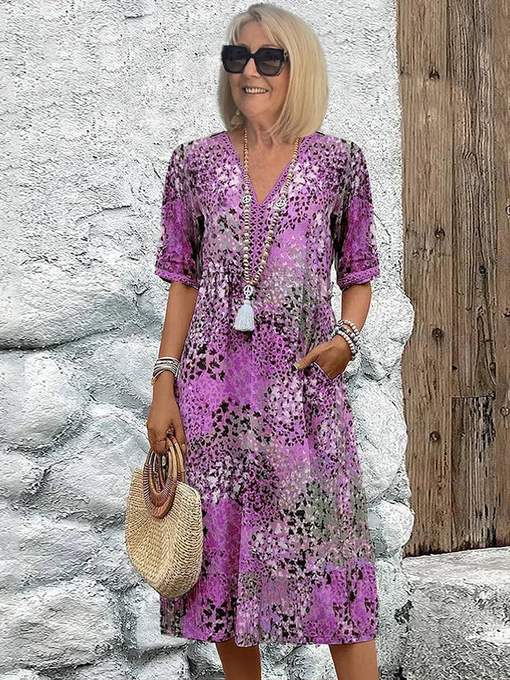 Lina | Vestido leve com decote em V