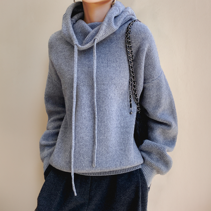 Charlotte – Cuello alto elegante de lana merino