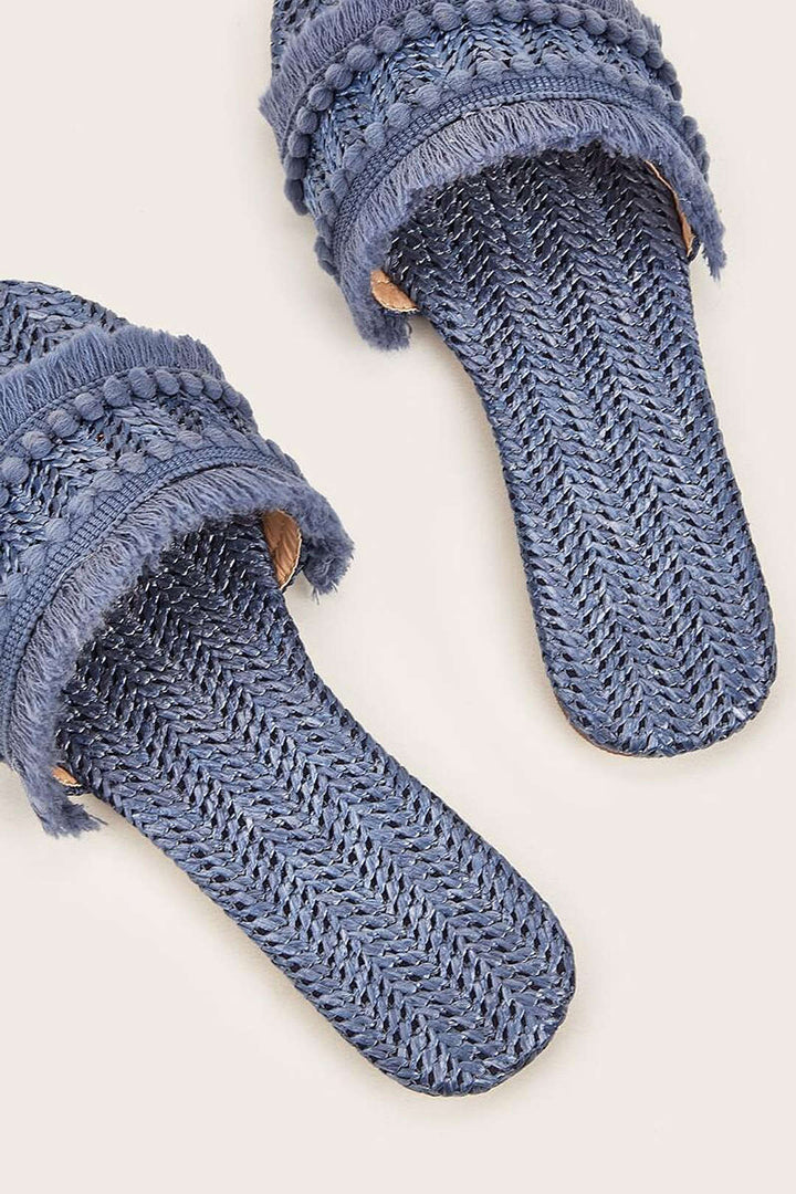 Zapatillas con Flecos