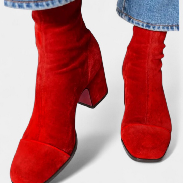 Erica Botas con Tacón Grueso