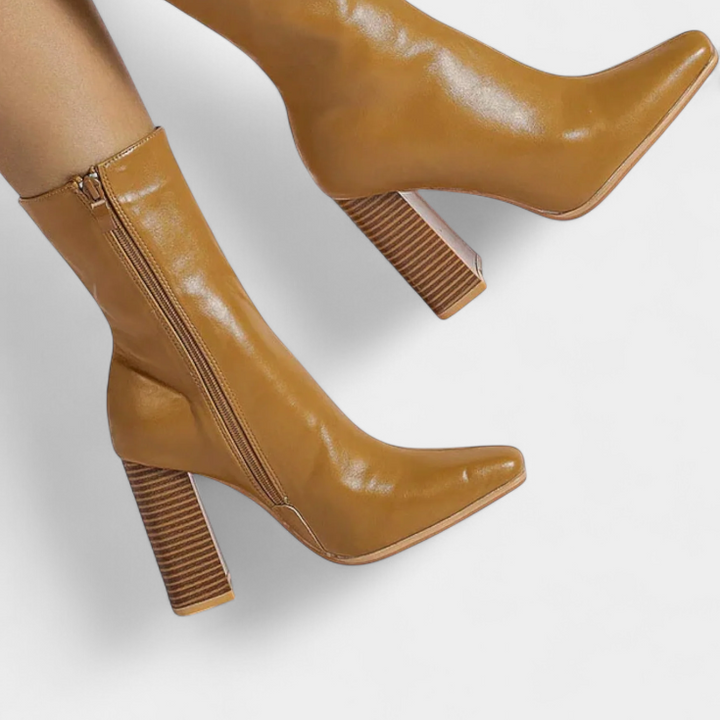 Linde Botas de Pantorrilla Voluminosa