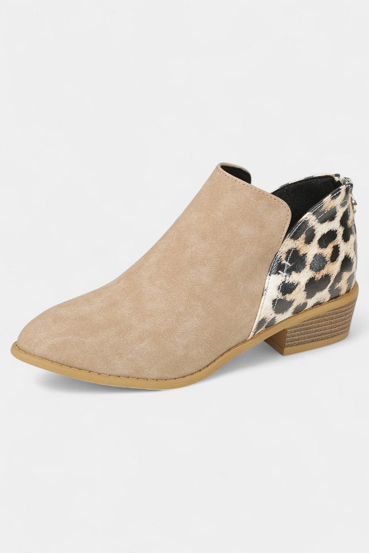 Janicee Botas Ortopédicas com Estampado de Leopardo