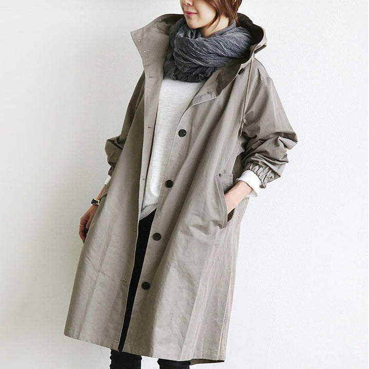Samantha™ | Gabardina elegante e impermeável