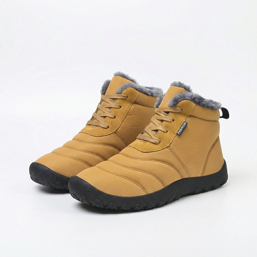 OrthoWarm - zapatos barefoot acolchados, repelentes al agua y que alivian el dolor
